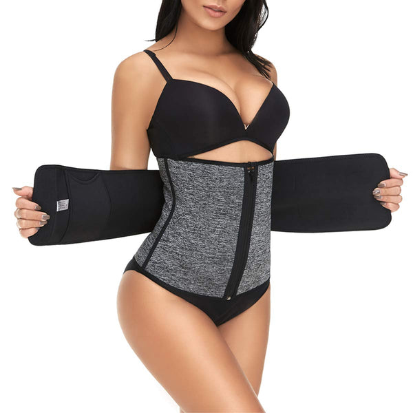 Slimerence Neoprene Sauna Suit Tank Top Vest Women Latex Sport