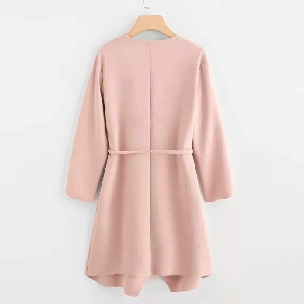 perfectCOCO Womens Coat Classic Solid Color Overcoat Winter