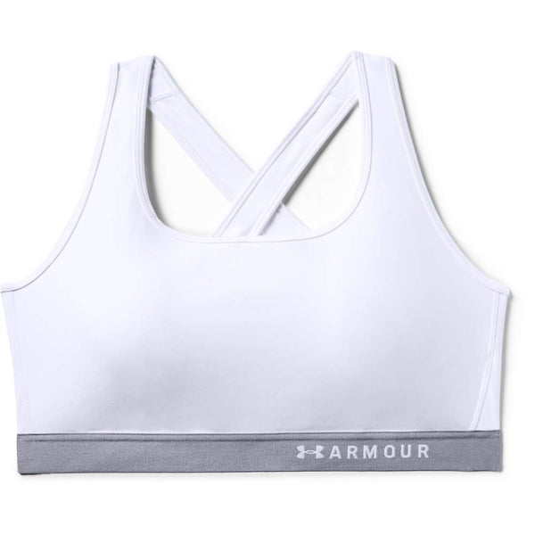 Under Armour Women's Heatgear Armour Mid Impact Crossback Sports Bra