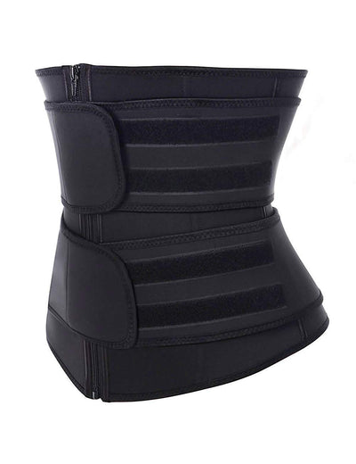 MASS21 Waist Trainer Steel Boned Corset with Sticker Weight Loss Latex Waist Trainer Neoprene Shapewear