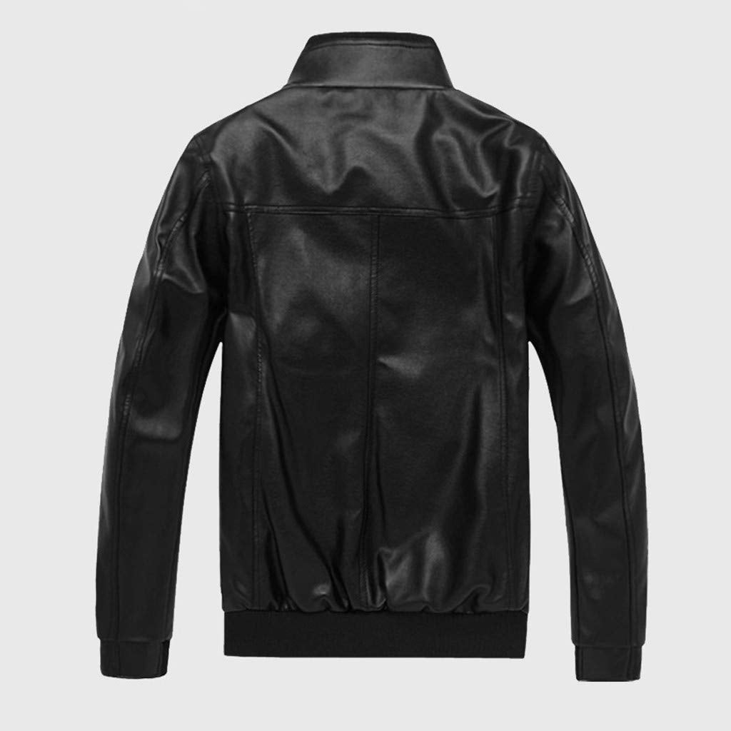 Preferential New Zlolia Men Leather Retro Jacket