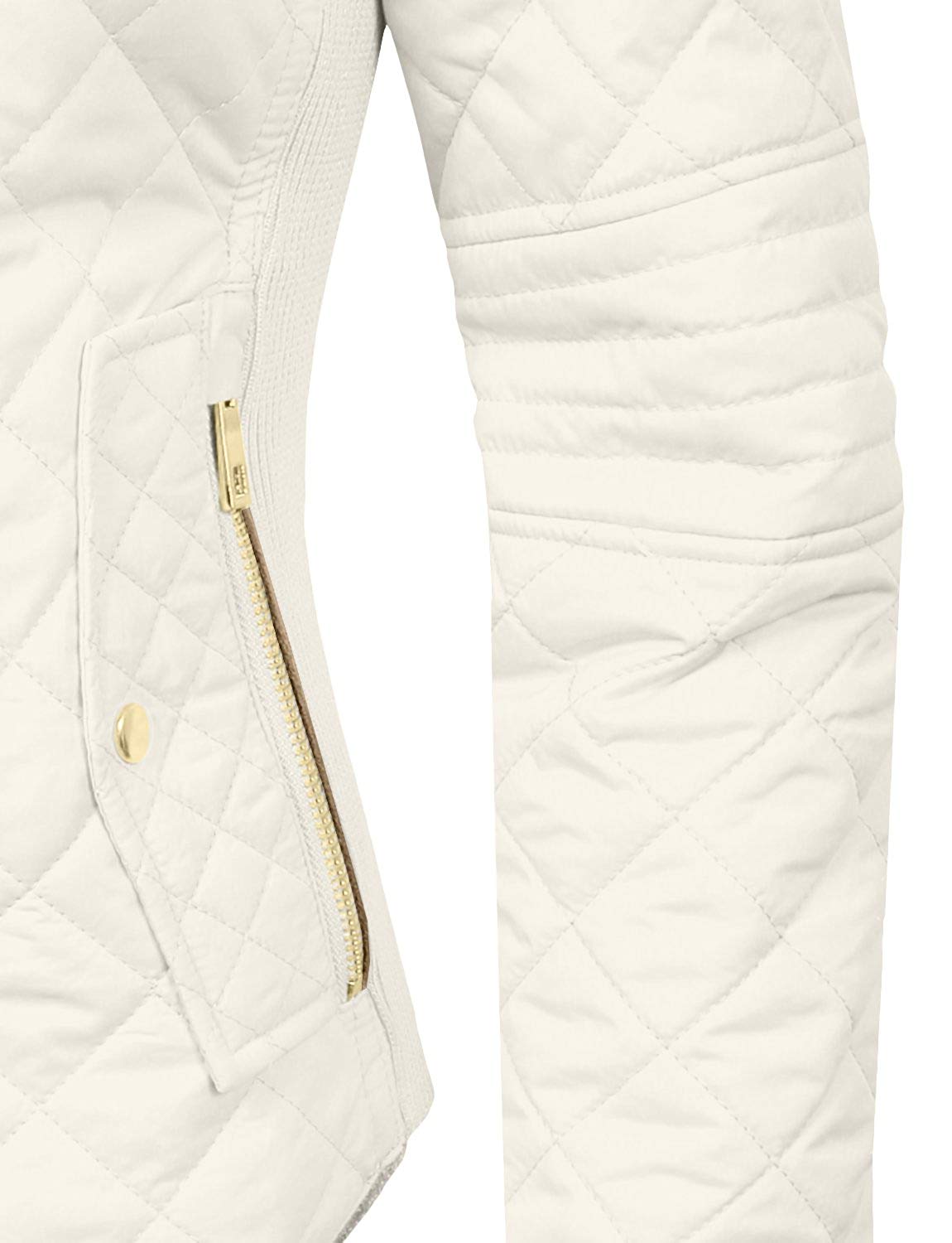 NE PEOPLE Womens Lightweight Quilted Zip Jacket