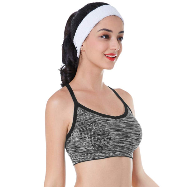 Taymanso Removable Padded Strappy Sport Bra