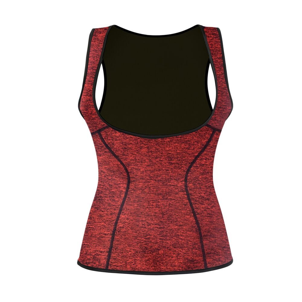 Women Waist Trainer Neoprene Sauna Suit for Weight Loss, Running Yoga Workout Tank Top Sweat Vest