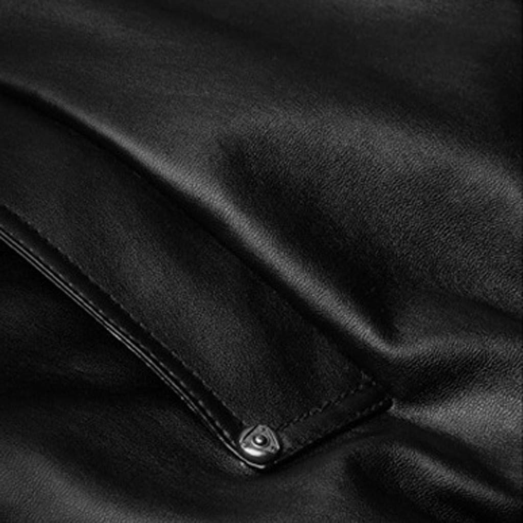 Preferential New Zlolia Men Leather Retro Jacket