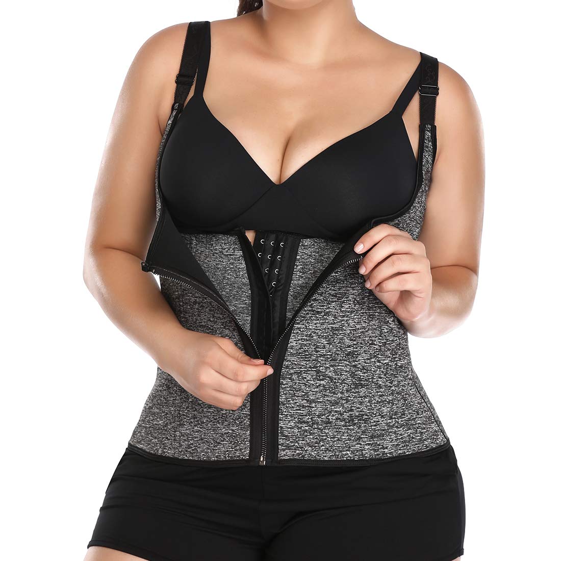 Waist Trainer Corset for Weight Loss Women Neoprene Sauna Vest Workout Tank Tops Slimmer