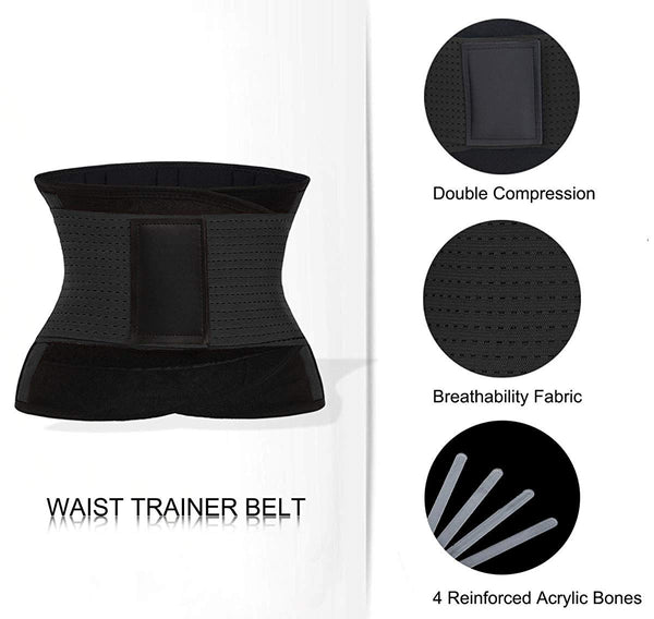 QEESMEI Waist Trainer Belt for Women