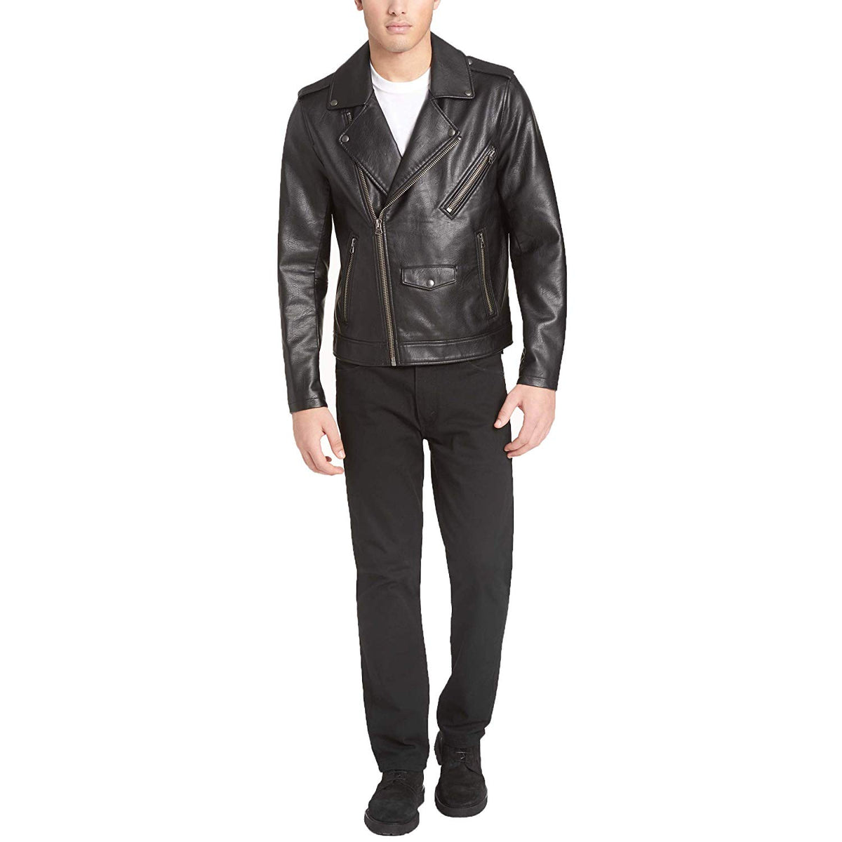Levi's Men's Faux Leather Motorcycle Jacket