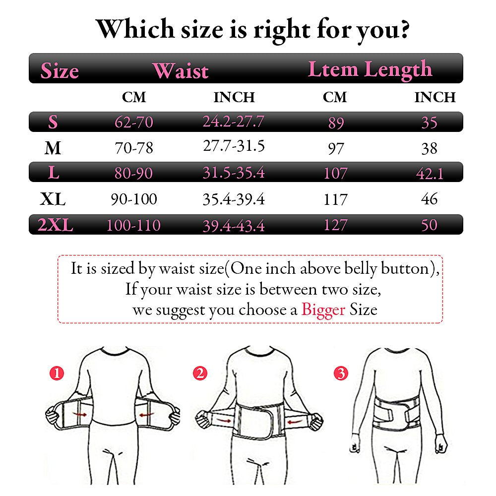 MUKATU Waist Trainer Belt for Women - Waist Cincher Trimmer - Slimming Body Shaper Belt - Girdle Sport Girdle Belt