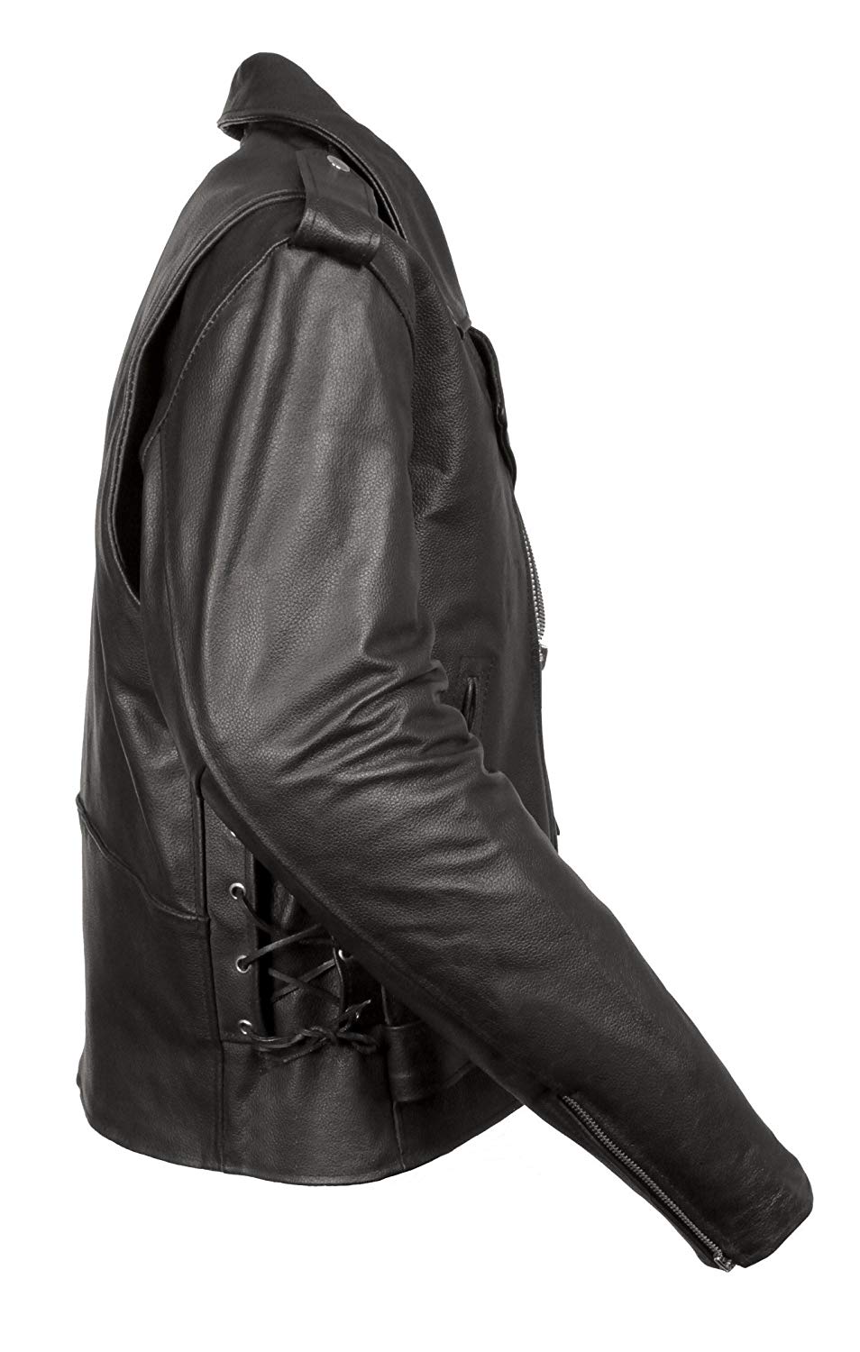 Event Men's Basic Motorcycle Jacket with Pockets