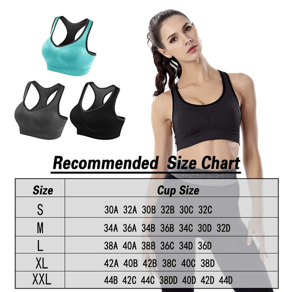 Wetopqueen Women Racerback Sports Bras,