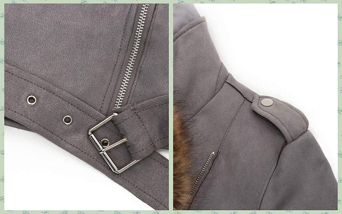 Bellivera Women's Faux Suede Jacket,