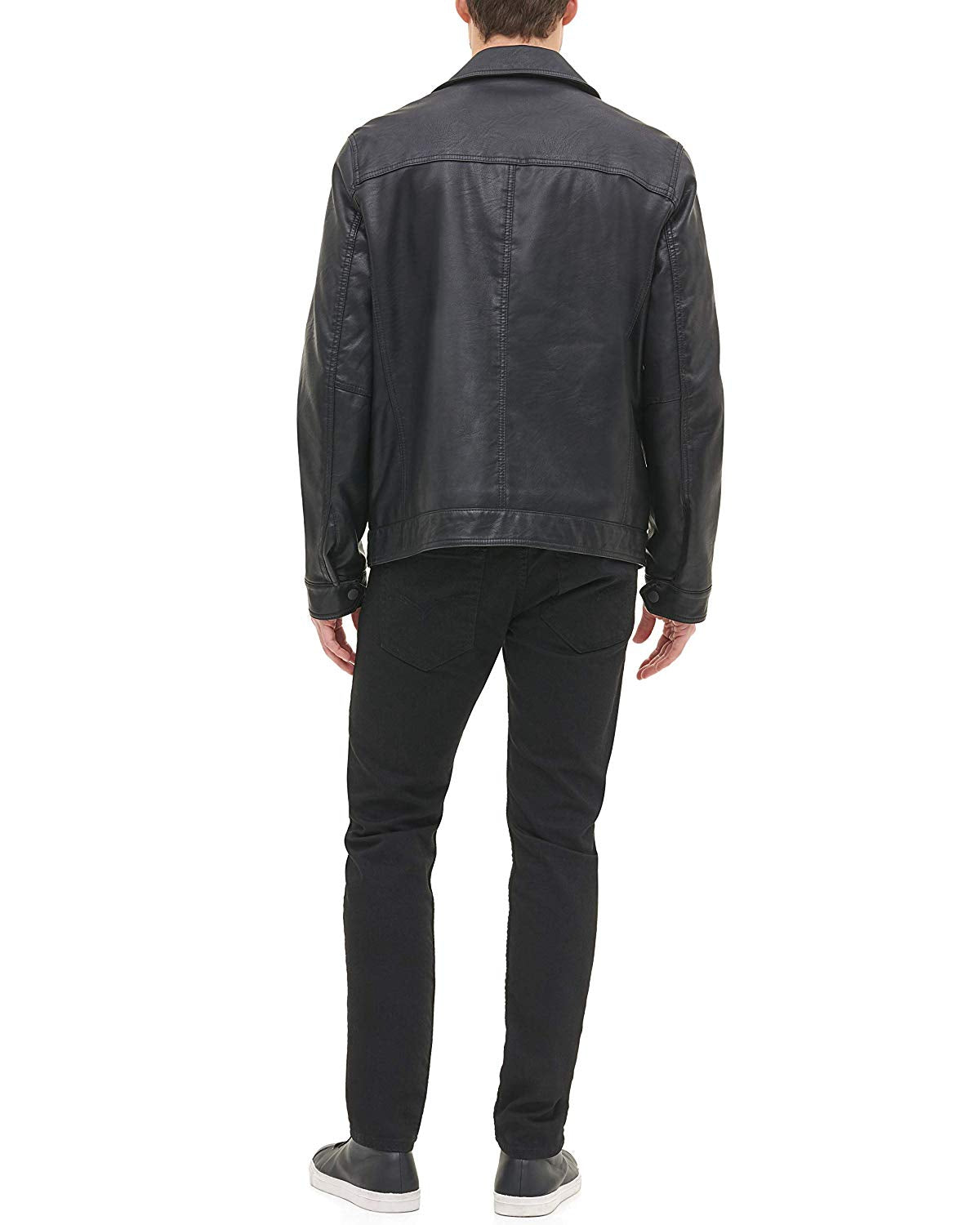 Tommy Hilfiger Men's Classic Faux Leather Jacket