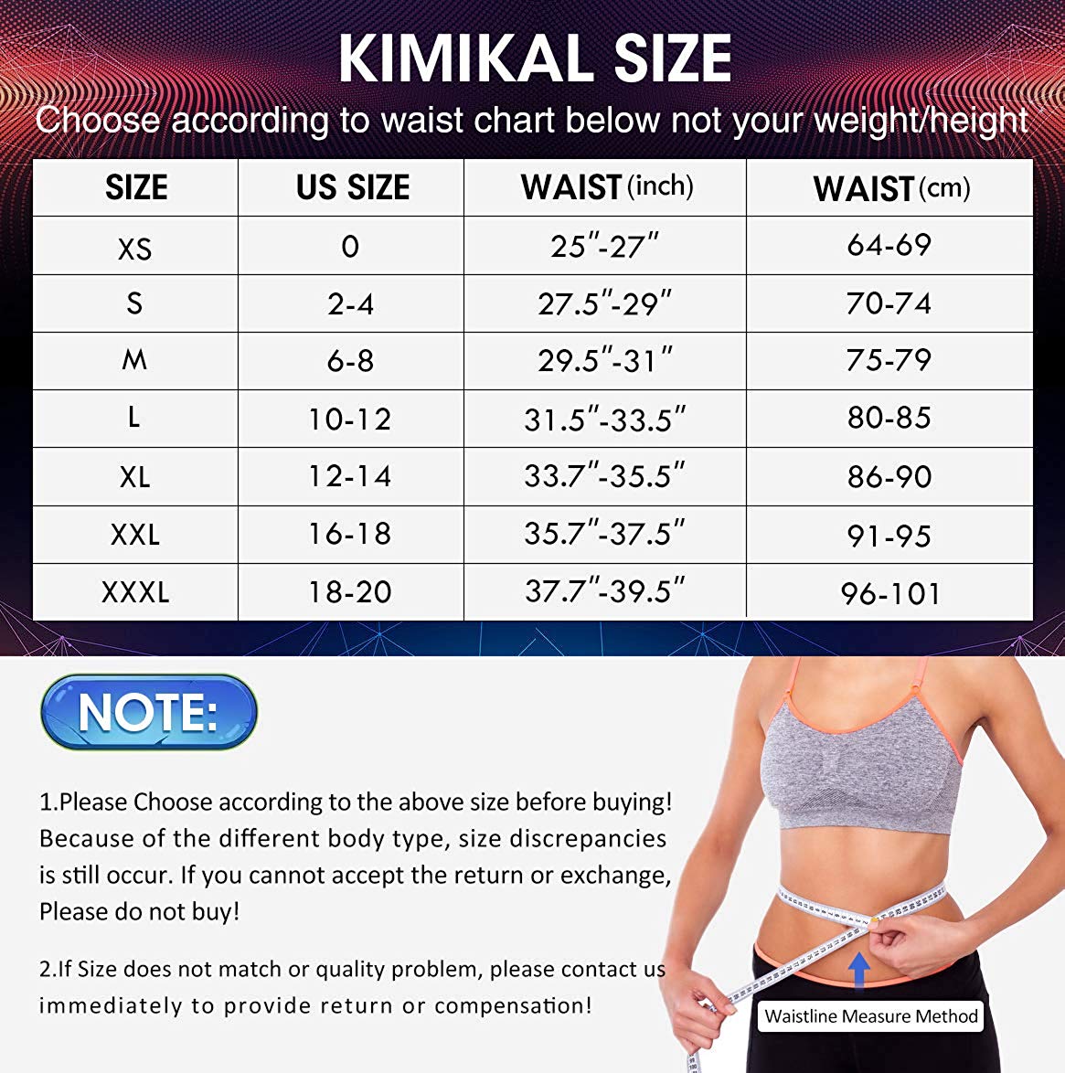 Kimikal Waist Trainer Corset for Weight Loss-Lady Sliming Fajas Gym Colombiana Latex Waist Cincher Shaper Sport Girdle Belt