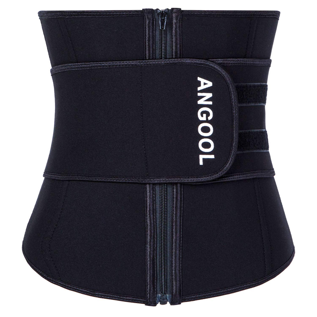 TWINS FLAME TWINS FLAME Women's Waist Trainer Sauna Belt Hourglass Shaper Neoprene Sweat Corset for Weight Loss