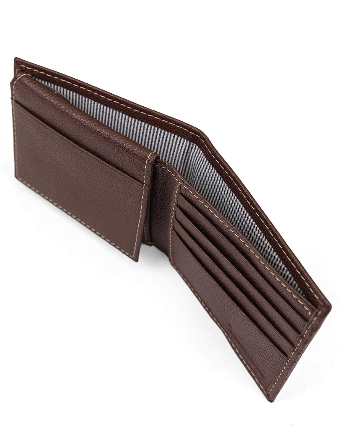 Timberland Men's Leather Wallet With Attached Flip Pocket