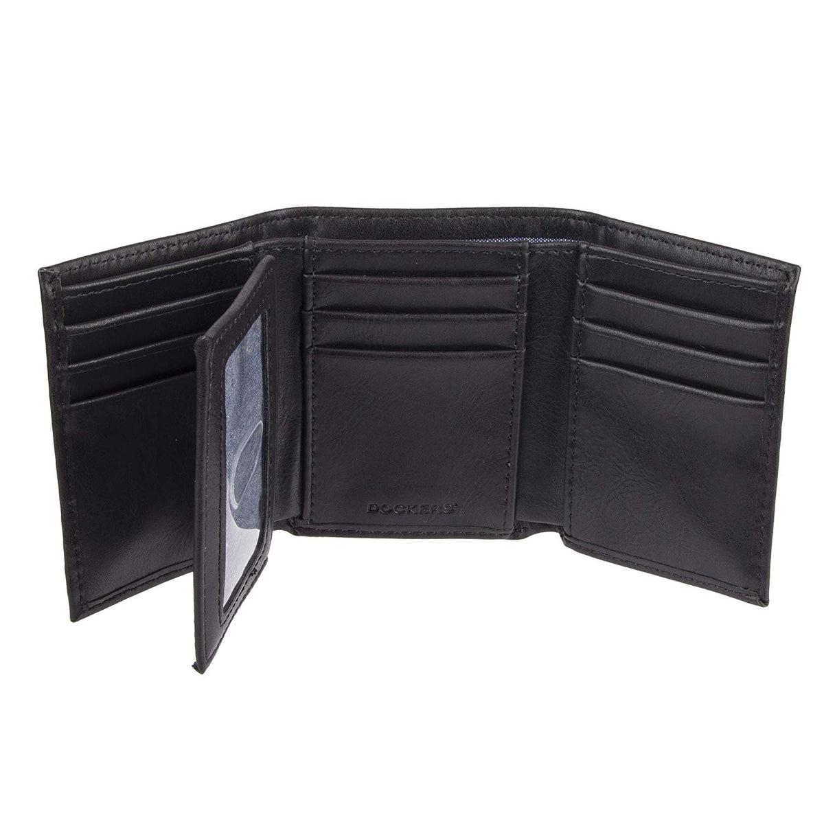 Dockers Men's Rfid Security Blocking Extra Capacity Trifold Wallet