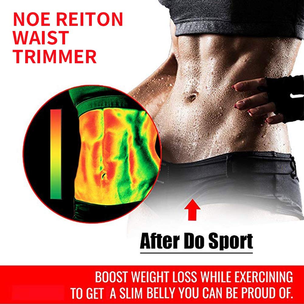 BSFASTHK Women Waist Trainer for Weight Loss - Neoprene Sweat Sauna Suits with Adjustable Strap - Body Shaper Sport Girdle