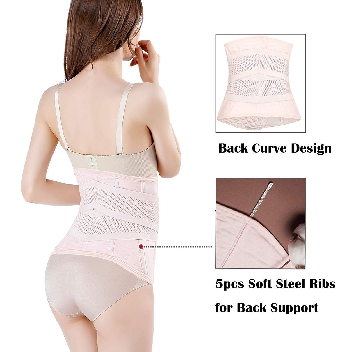 Postpartum Girdle C-Section Recovery Belt Back Support Belly Wrap Bell -  Soomro