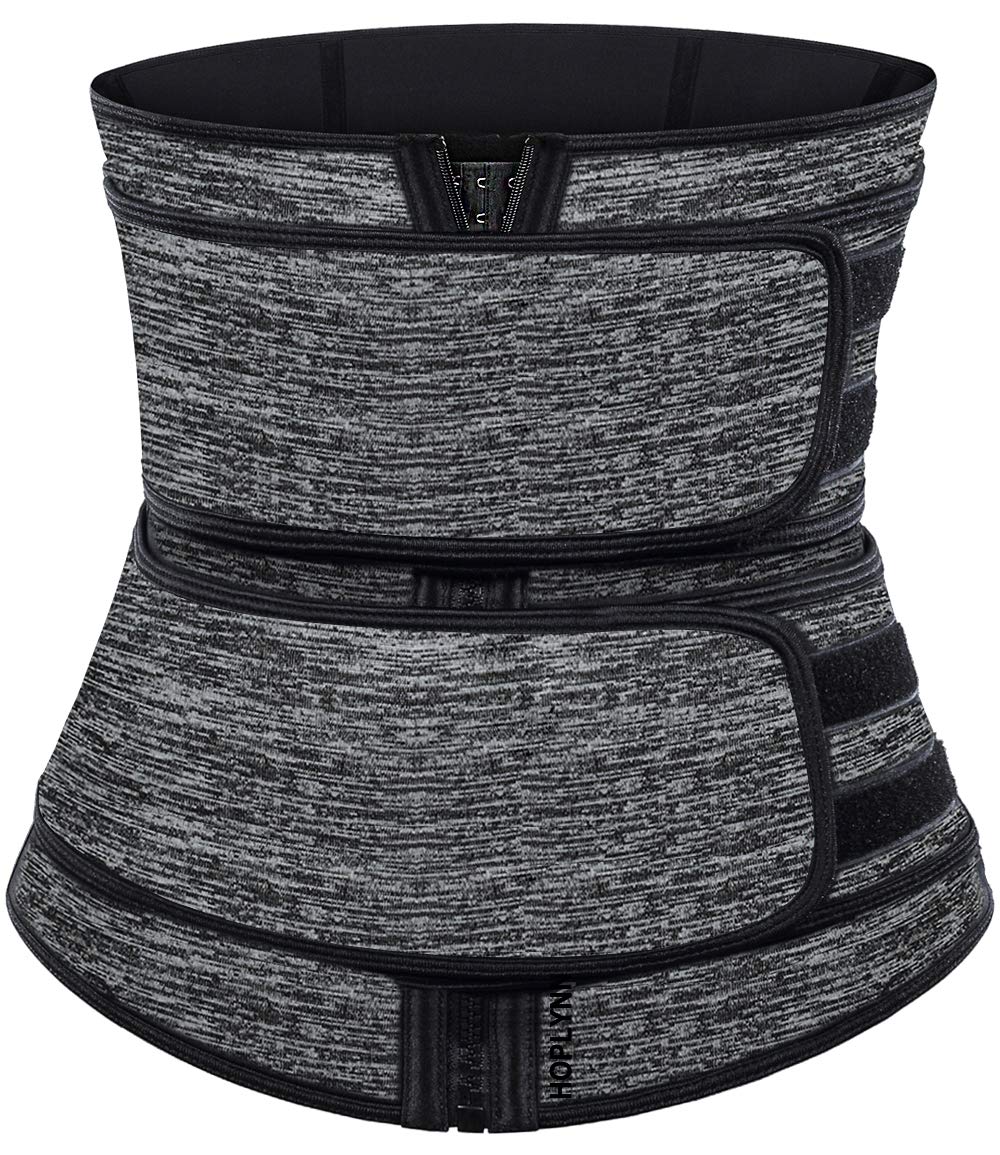 HOPLYNN Neoprene Sweat Waist Trainer Corset Trimmer Belt for Women