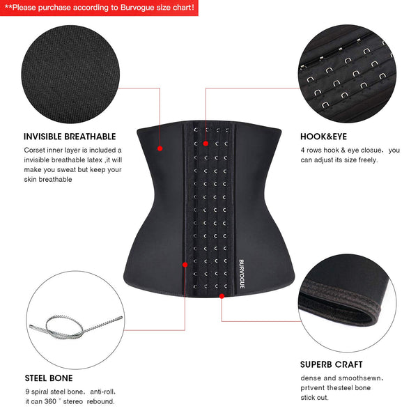 Burvogue Waist Trainer for Weight Loss