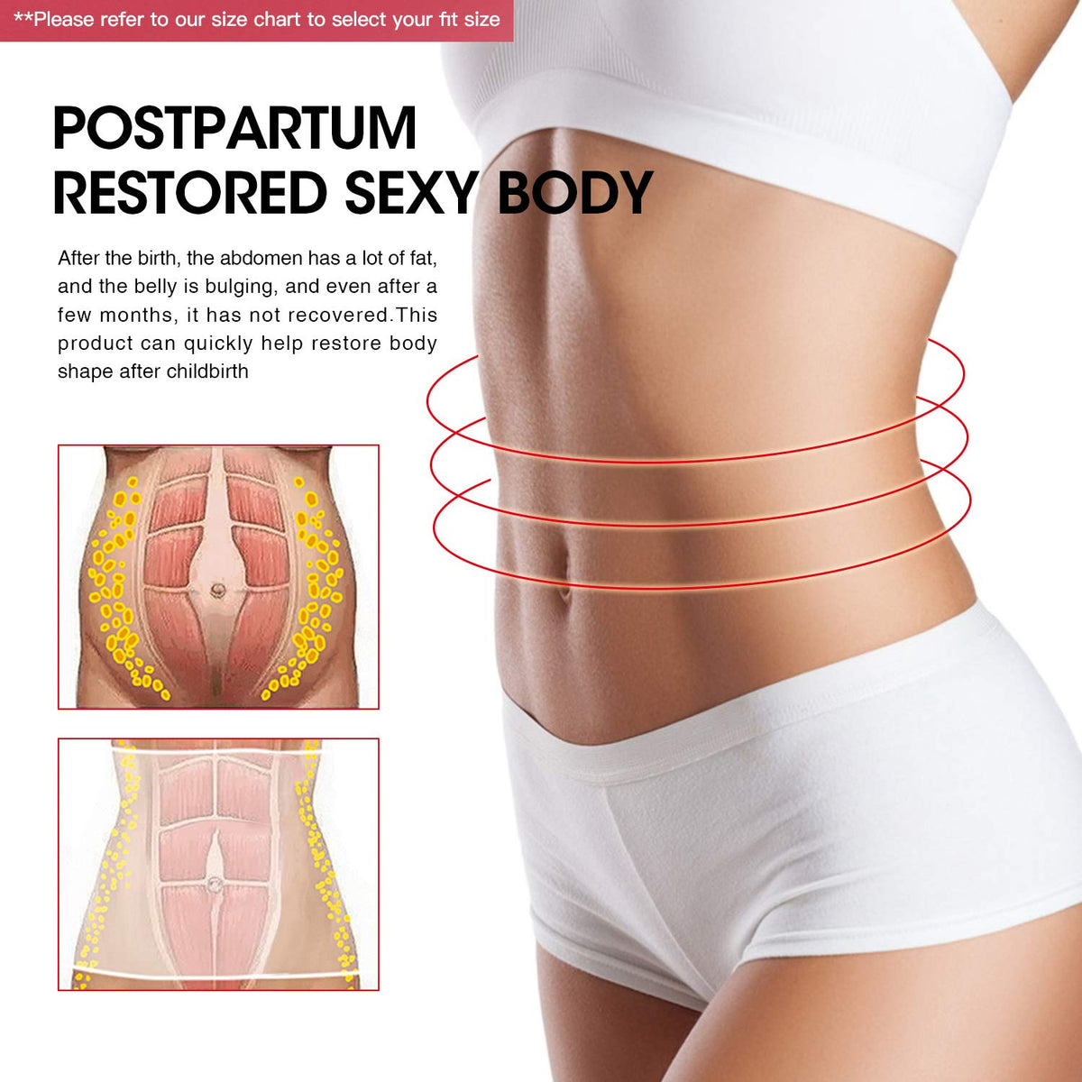 Kimikal Waist Trainer Corset for Weight Loss-Lady Sliming Fajas Gym Colombiana Latex Waist Cincher Shaper Sport Girdle Belt