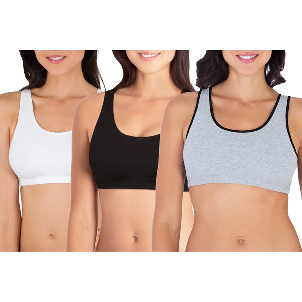 Fruit of the Loom Women's Built-Up Sports Bra