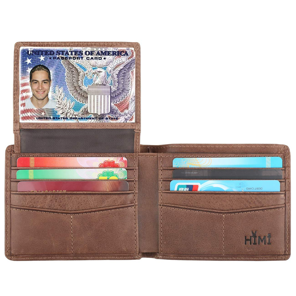 Wallet for Men-Genuine Leather RFID