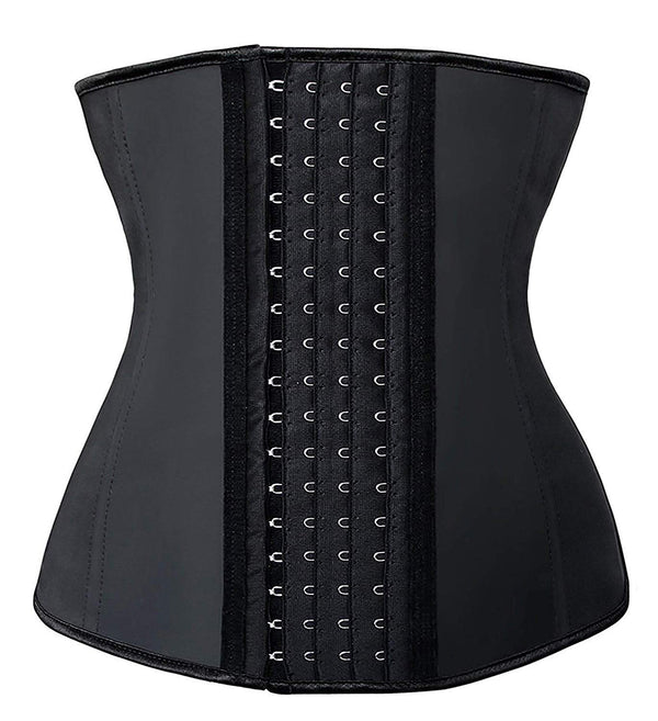 SHAPERX Women's Waist Trainer Corsets Latex Waist Cincher Body Shaper Sports Girdle Weight Loss