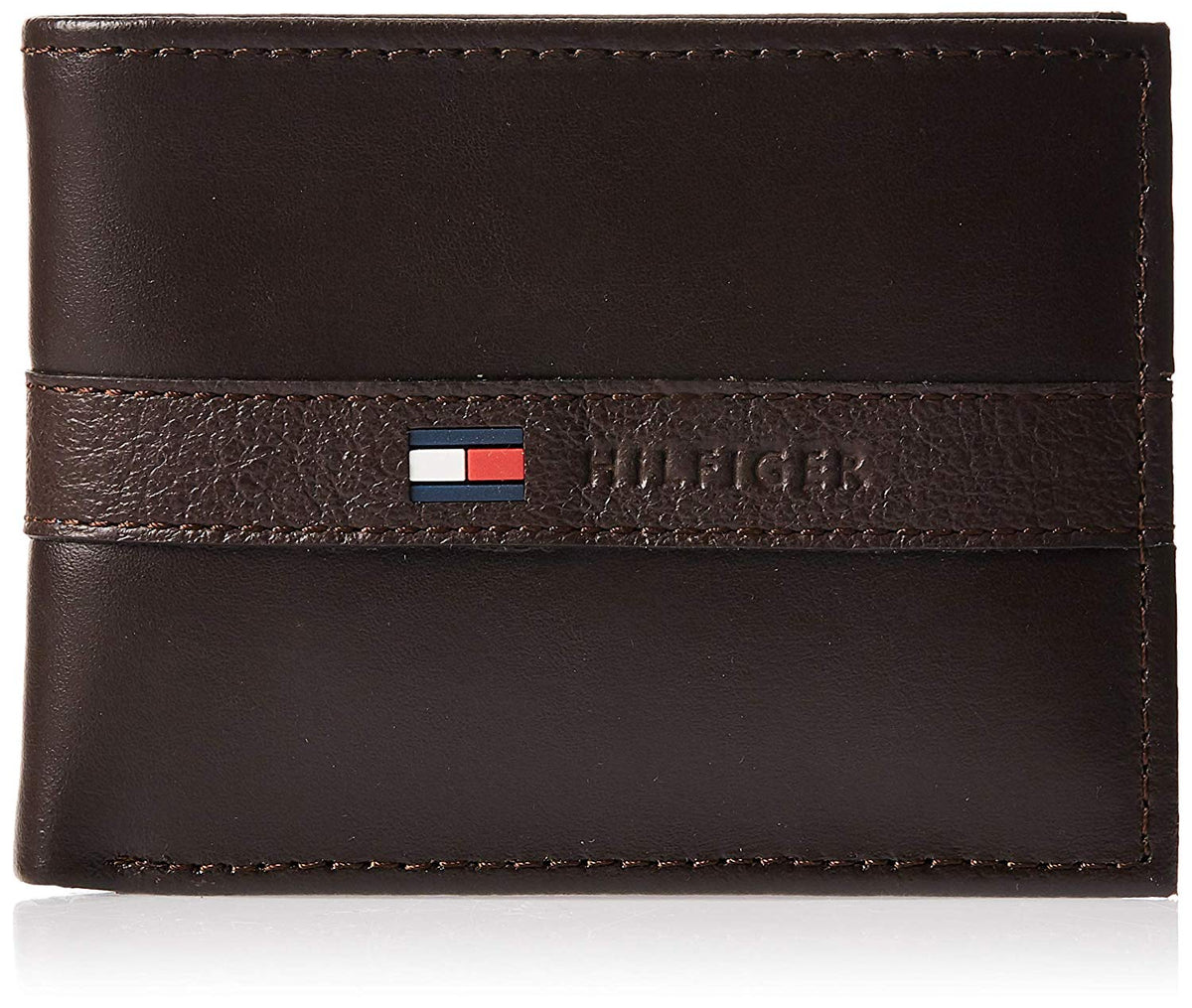 Tommy Hilfiger Men's Thin Sleek Casual Bifold Wallet