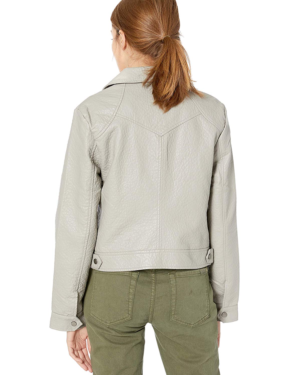 Jack Women's Let's Ride Rippled Vegan Leather Moto