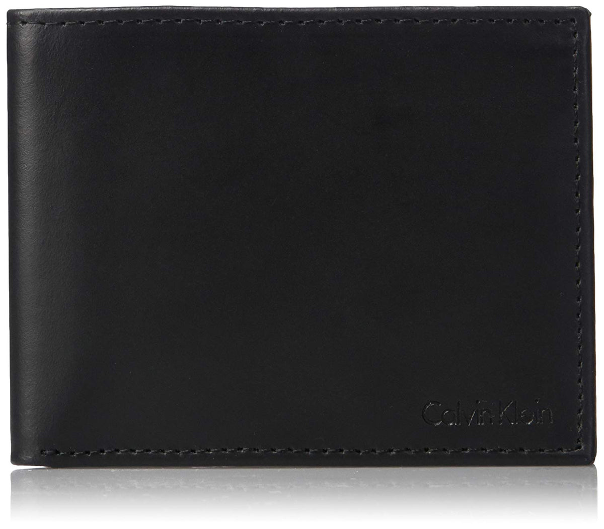 Calvin Klein Men's RFID Blocking Leather Bifold Wallet