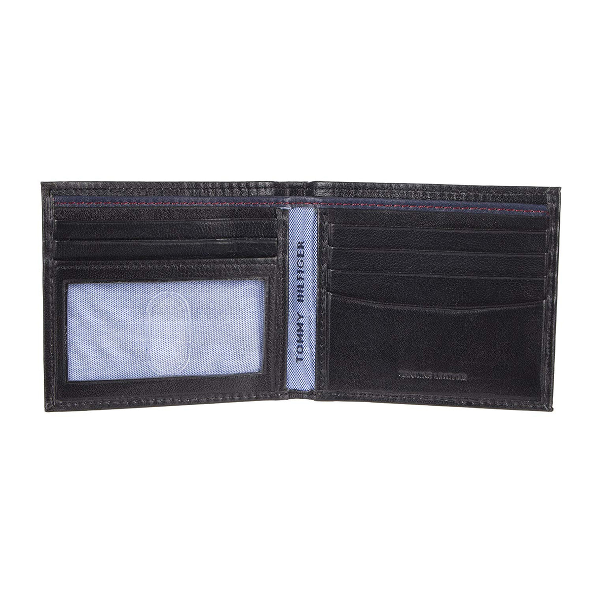 Tommy Hilfiger Men's Leather Slim Billfold Wallet,