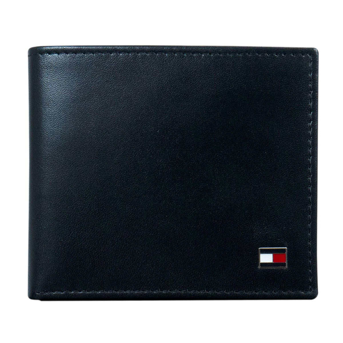 Tommy Hilfiger Men's Leather Slim Billfold Wallet,