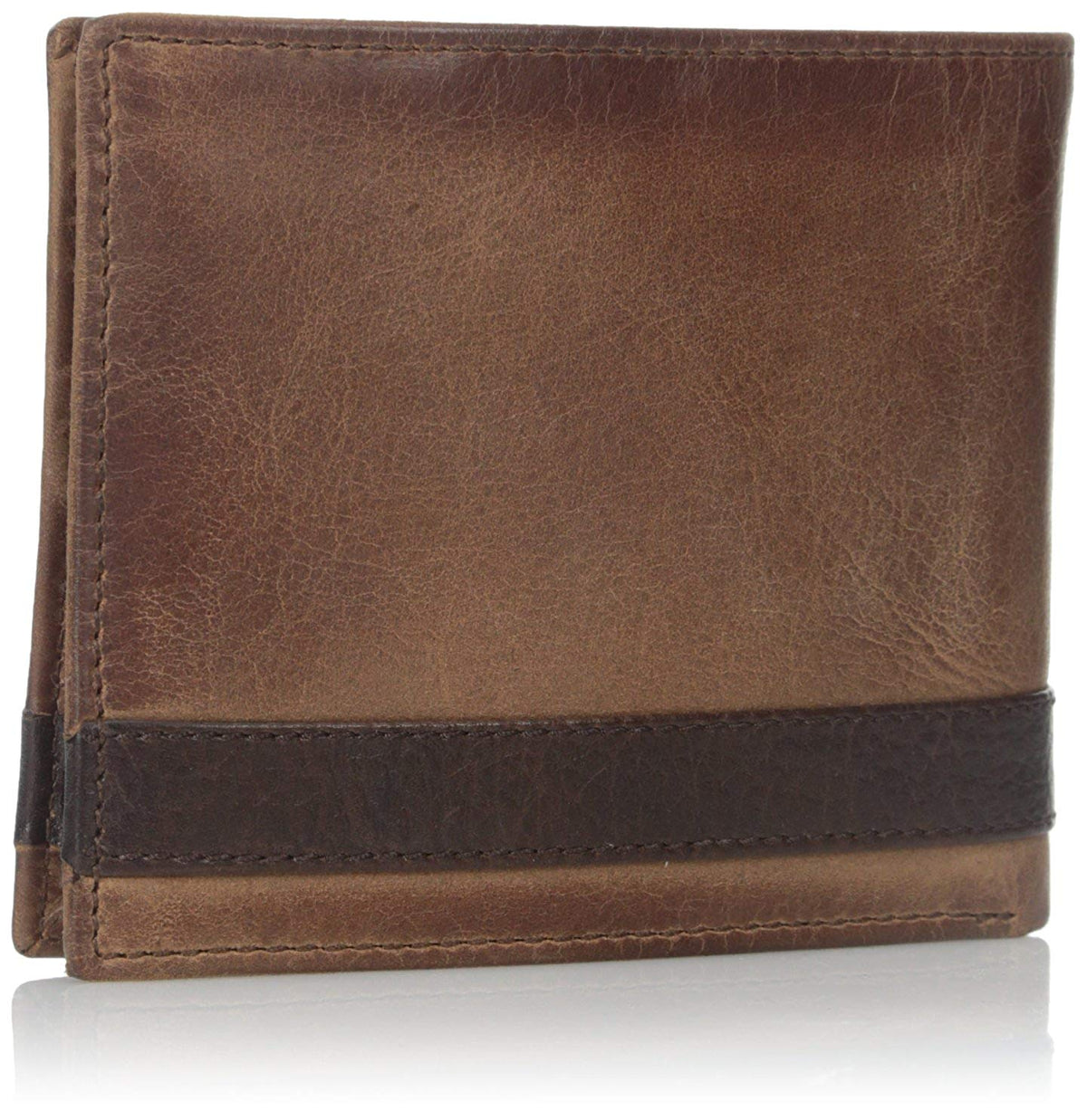 Fossil Men's Quinn Leather Bifold Flip ID Wallet