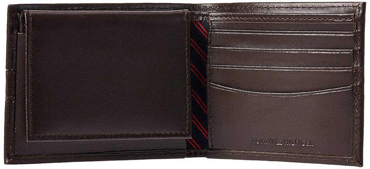 Tommy Hilfiger Men's Thin Sleek Casual Bifold Wallet