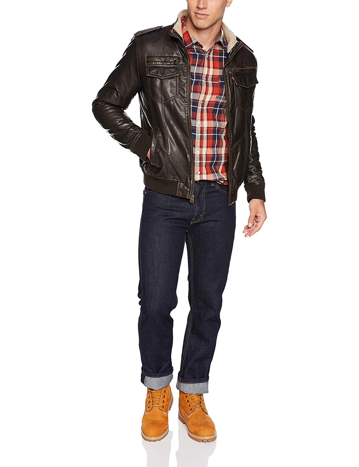 Levi's Men's Vintage Deer Faux Leather