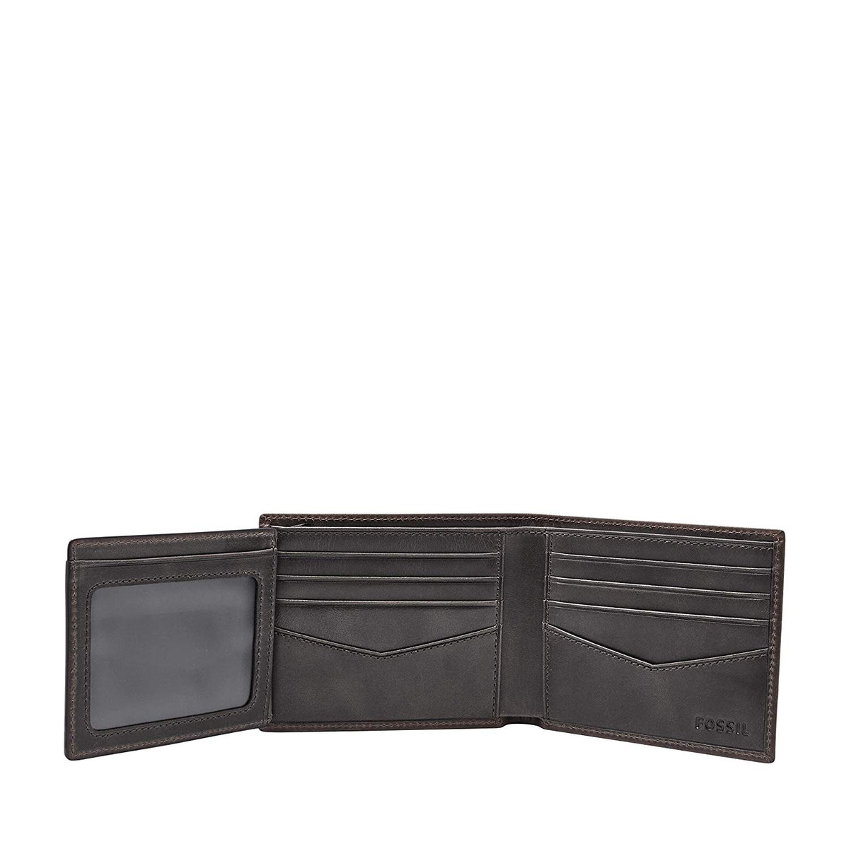 Fossil Men's Bifold Wallet with Flip ID Window