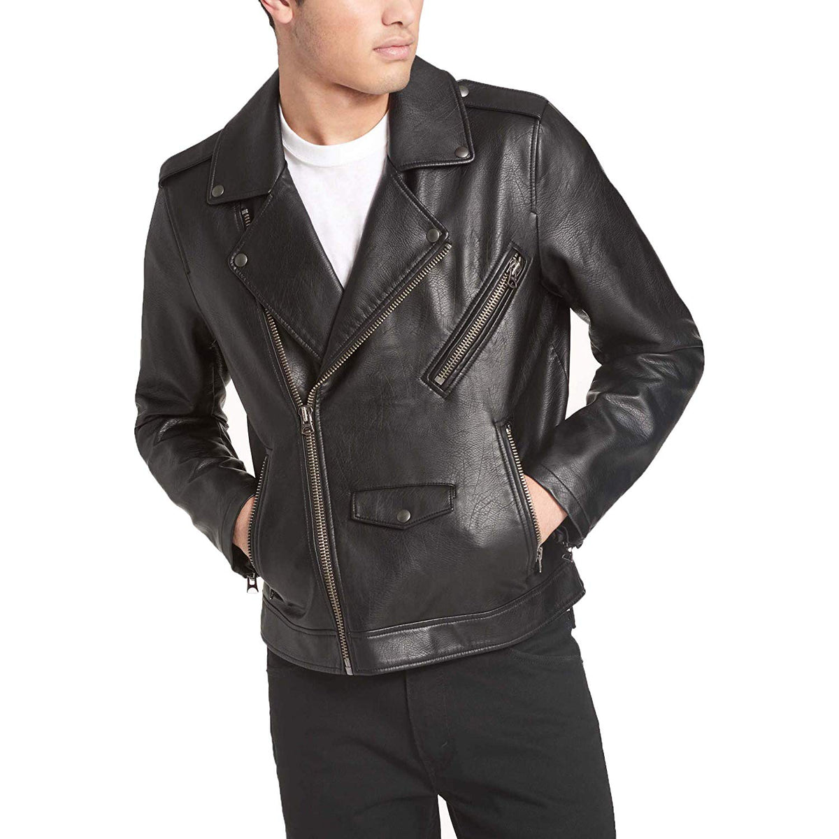 Levi's Men's Faux Leather Motorcycle Jacket