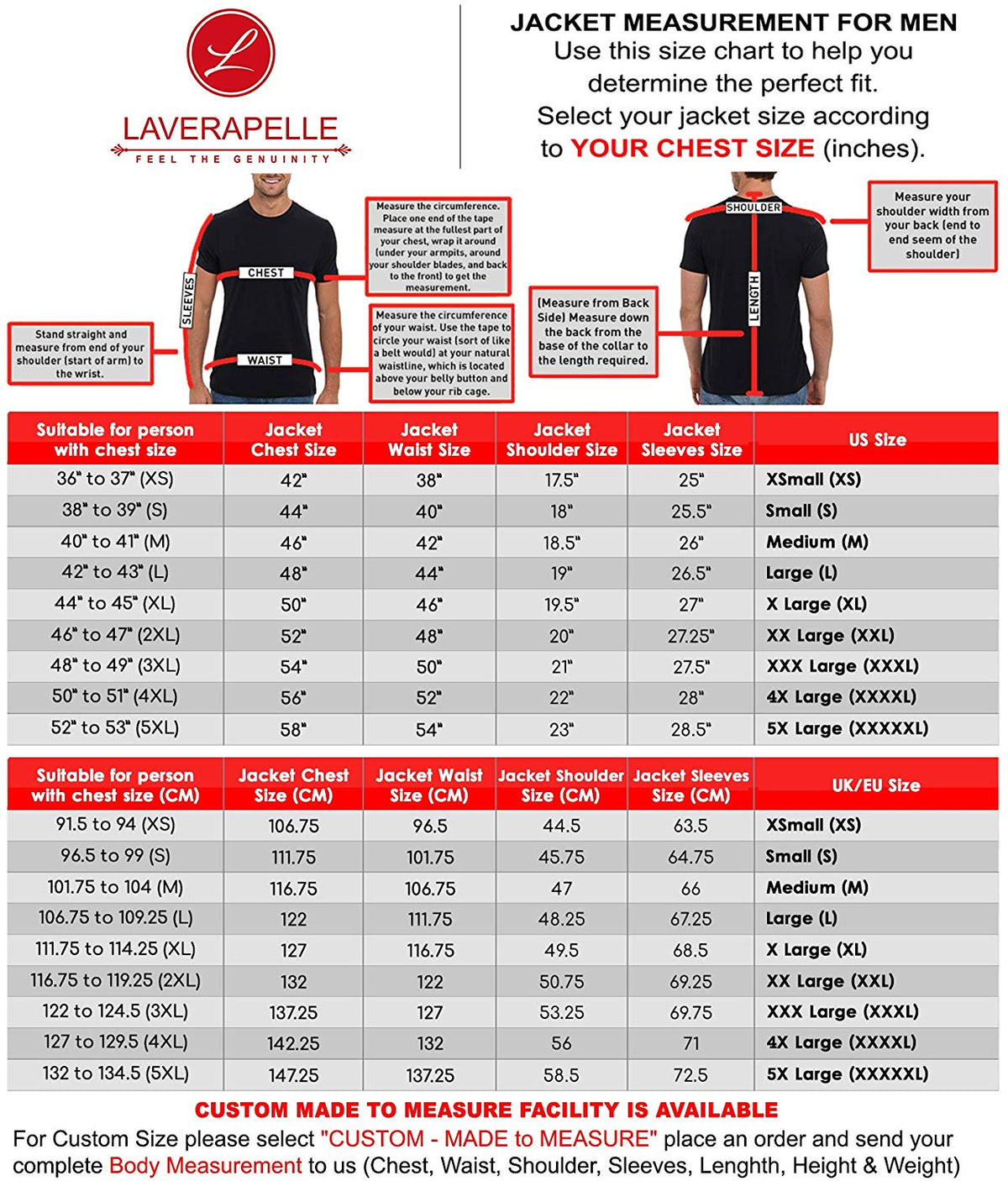 Laverapelle Men's Genuine Lambskin Leather Jacket