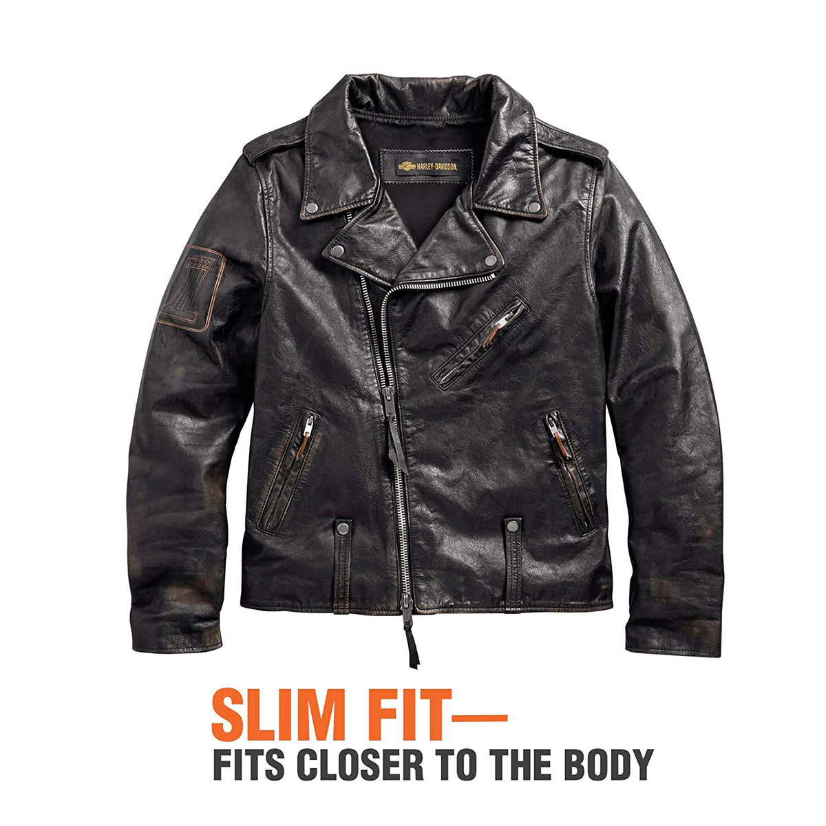 Harley-Davidson Men's Master Distressed biker Jacket