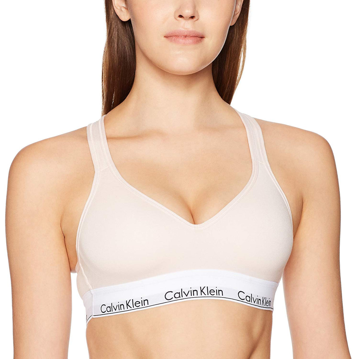 Calvin Klein Women's Modern Cotton Lightly Lined Bralette