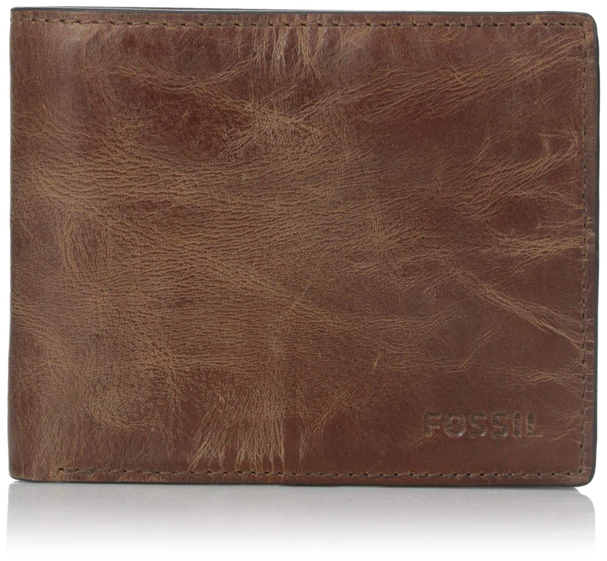 Fossil Men's Derrick Leather RFID