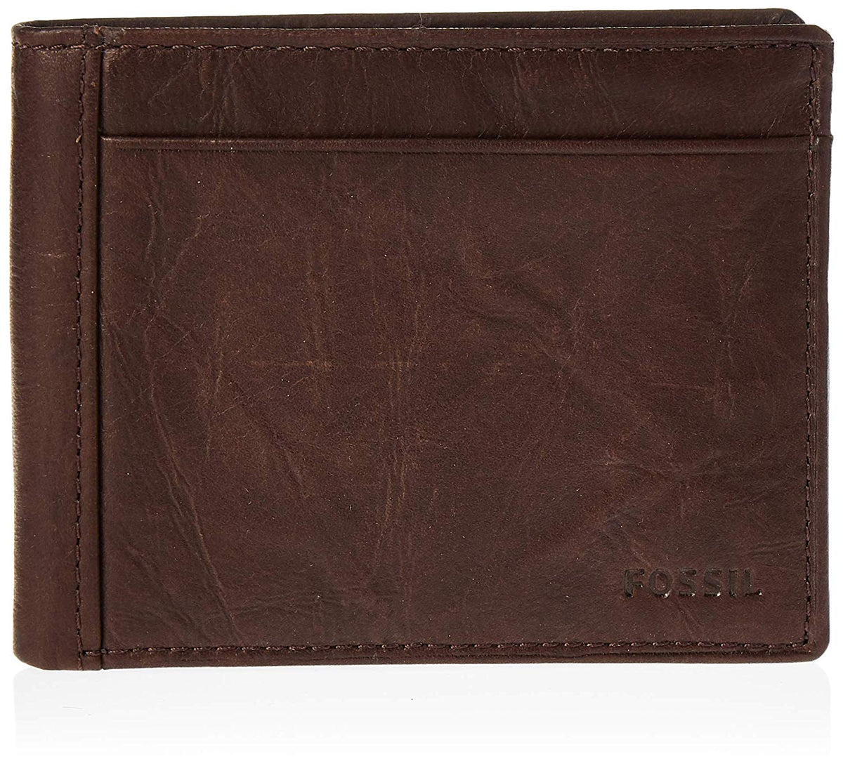 Fossil Men's Neel Leather Bifold Flip ID Wallet