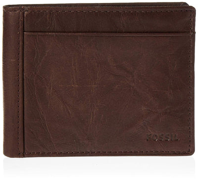 Fossil Men's Neel Leather Bifold Flip ID Wallet