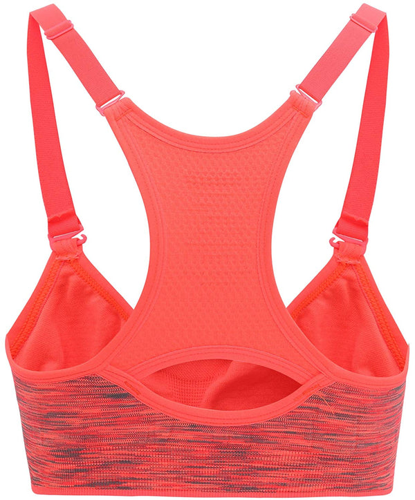 HENNY RUE Women's Comfort Sports Bra Low Support Workout Yoga Bras