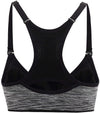 HENNY RUE Women's Comfort Sports Bra Low Support Workout Yoga Bras