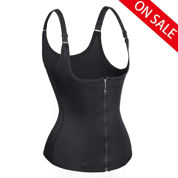 Eleady Women's Underbust Corset Waist Trainer Cincher Steel Boned Body