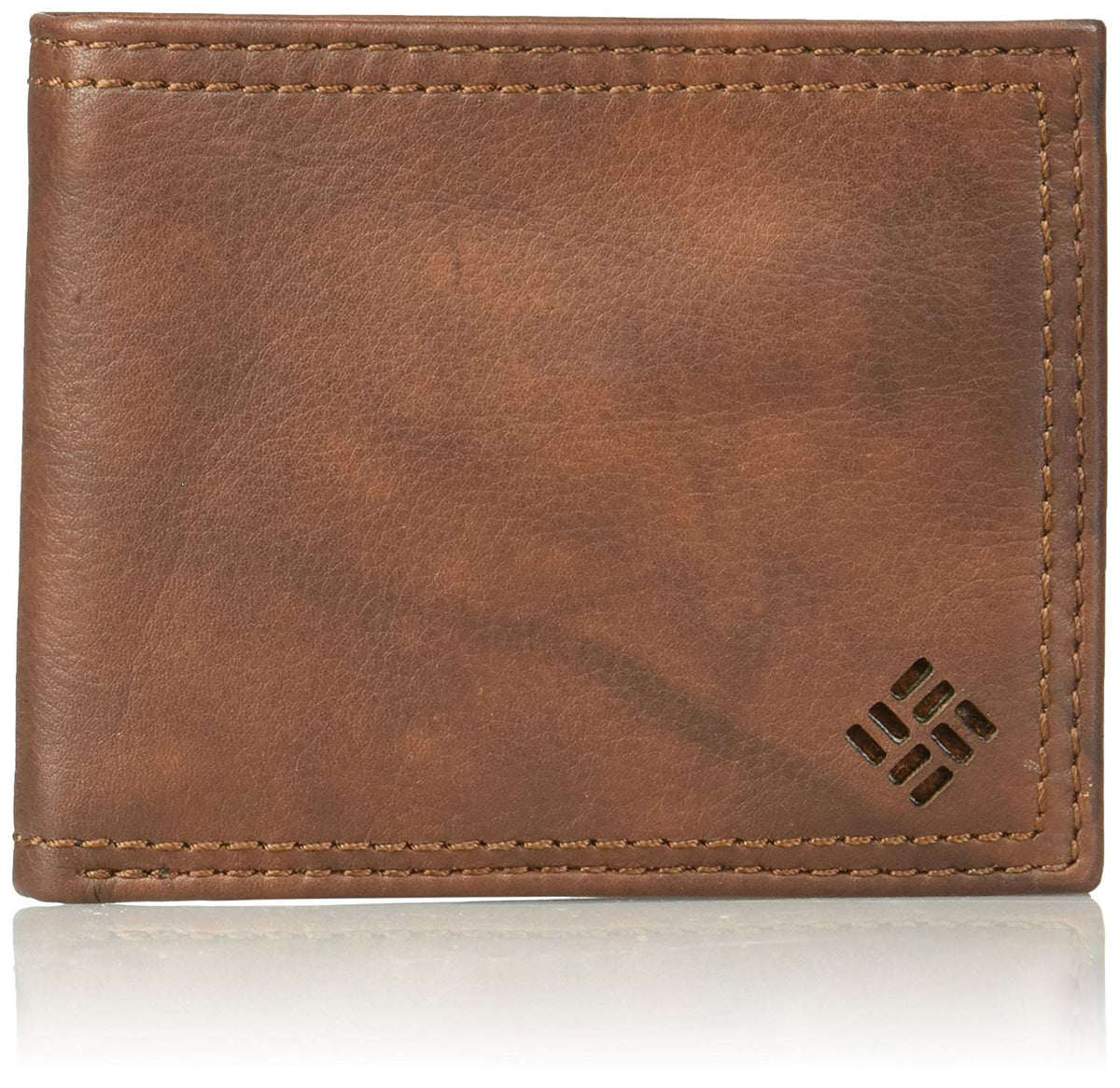 Columbia Men's Leather Extra Capacity Slimfold Wallet