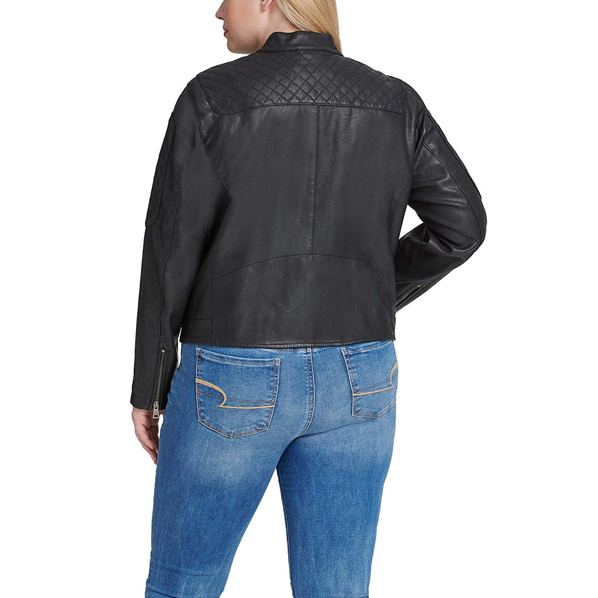 Levi's Size Women's Plus Fashion Quilted Racer jacket